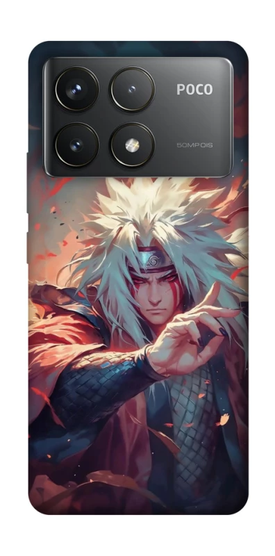 Чохол на Xiaomi Poco F6 Pro Jiraiya фото 1 з 1