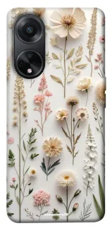 Чехол на Oppo A58 4G Floral design ver.1 фото 1 из 1