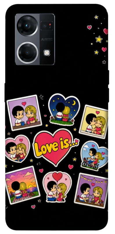 Чохол на Oppo Reno 7 4G Love is ver.2 фото 1 з 1