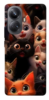 Чохол на Realme 10 Pro+ happy cats фото 1 з 1