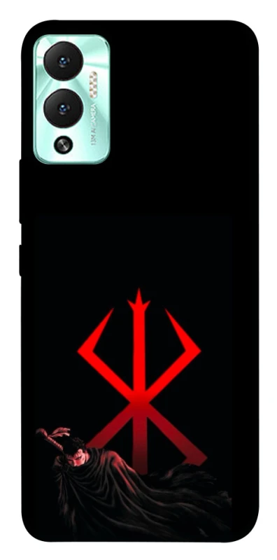 Чохол на Infinix Hot 12 Play Berserk Red Logo фото 1 з 1