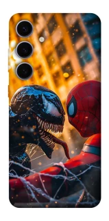 Чехол на Samsung Galaxy S25+ Venom vs Spiderman фото 1 из 1
