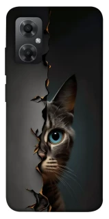 Чохол на Xiaomi Redmi Note 11R Кіт-підглядач v2 фото 1 з 1