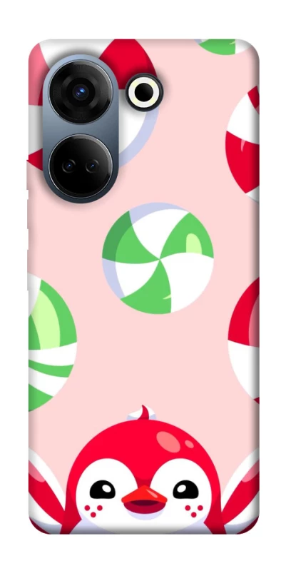 Чехол на TECNO Camon 20 Pro (CK7n) Adopt Me Peppermint Penguin фото 1 из 1