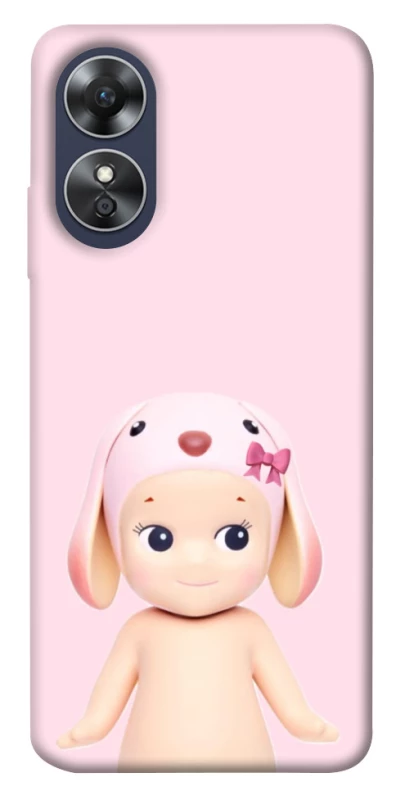Чохол на Oppo A17 Pink Ribbon Hop фото 1 з 1