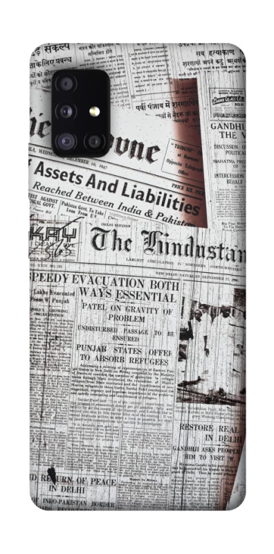 Чохол на Samsung Galaxy A51 5G Газети фото 1 з 1