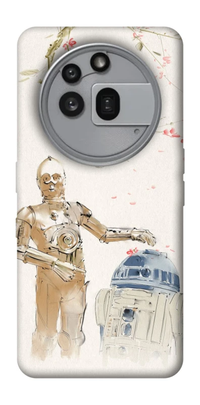Чохол на Nothing Phone (3a) Pro Star Wars robots фото 1 з 1