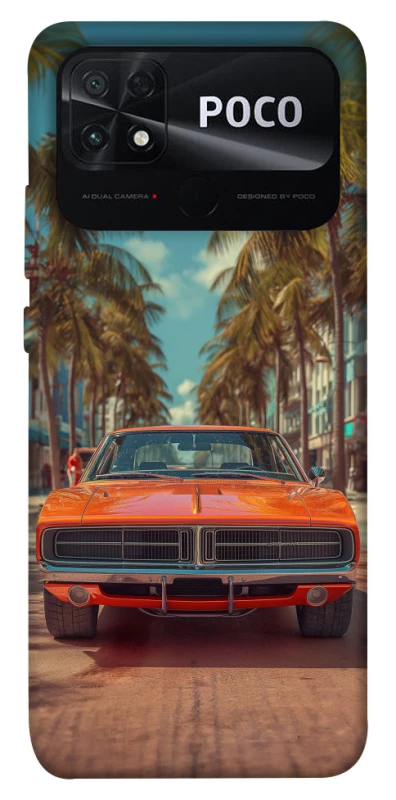 Чохол на Xiaomi Poco C40 Tropical car фото 1 з 1