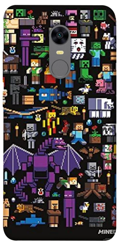 Чохол на Xiaomi Redmi 5 Plus / Redmi Note 5 (Single Camera) Minecraft v5 фото 1 з 1