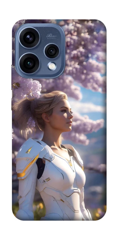 Чохол на Oppo Reno 15 Cyber space girl ver.1 фото 1 з 2