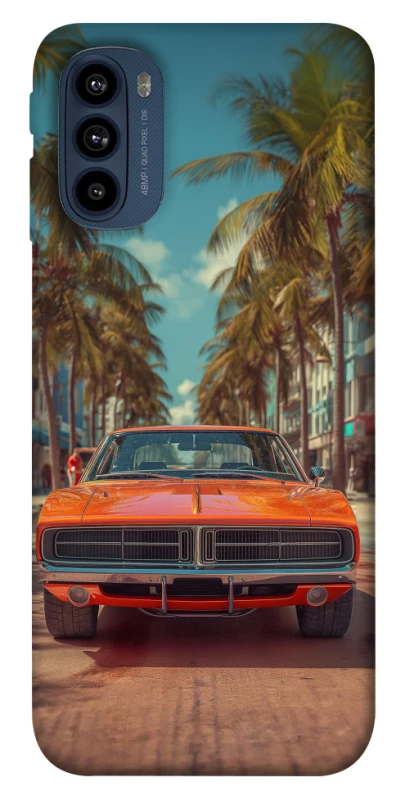 Чехол на Motorola Moto G41 Tropical car фото 1 из 1