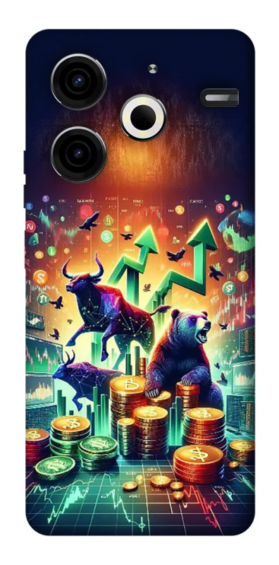 Чохол на TECNO Pova 6 Neo (LI6) Crypto market фото 1 з 1