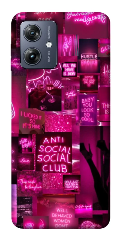 Чехол на Motorola Moto G54 Hot collage ver.7 фото 1 из 1
