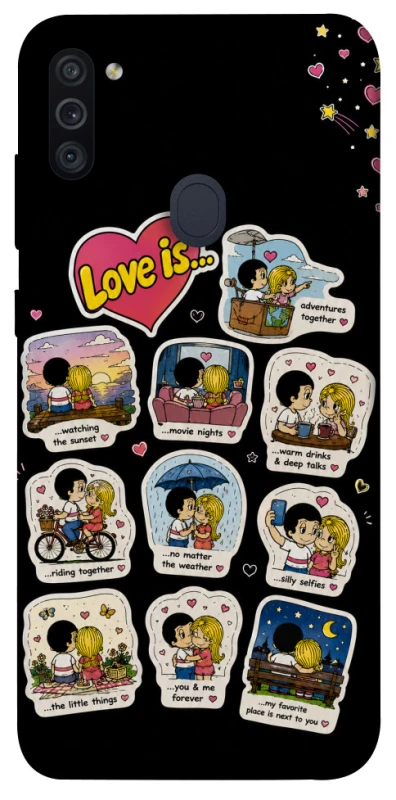 Чохол на Samsung Galaxy M11 Love is ver.4 фото 1 з 1