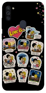 Чохол на Samsung Galaxy M11 Love is ver.4 фото 1 з 1