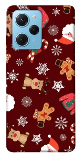 Чехол на Xiaomi Poco X5 Pro 5G Новогодний v6 фото 1 из 1