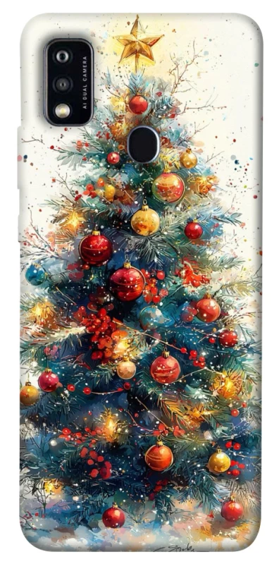 Чехол на ZTE Blade A51 Новогодний v36 фото 1 из 1