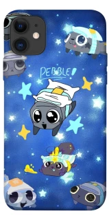 Чехол на Apple iPhone 11 (6.1") Pebble kitten stars фото 1 из 1