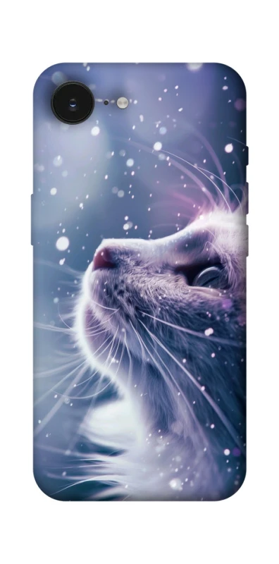 Чехол на Apple iPhone 17e (6.1") Snow cat фото 1 из 1