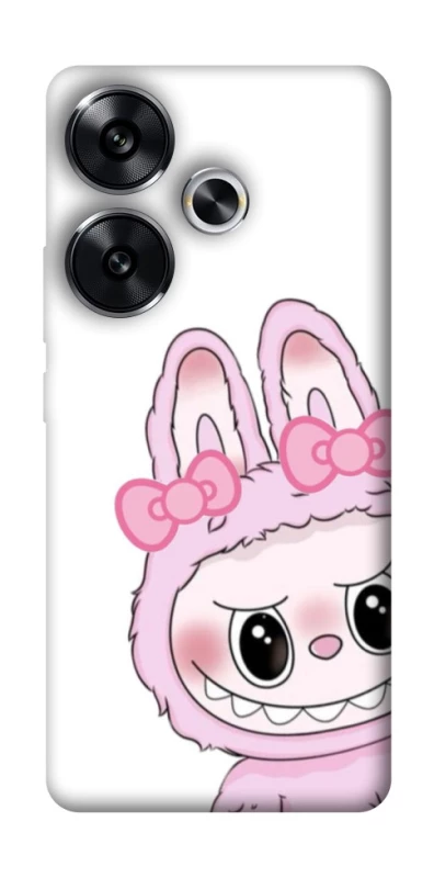 Чехол на Xiaomi Poco F6 Labubu White фото 1 из 1