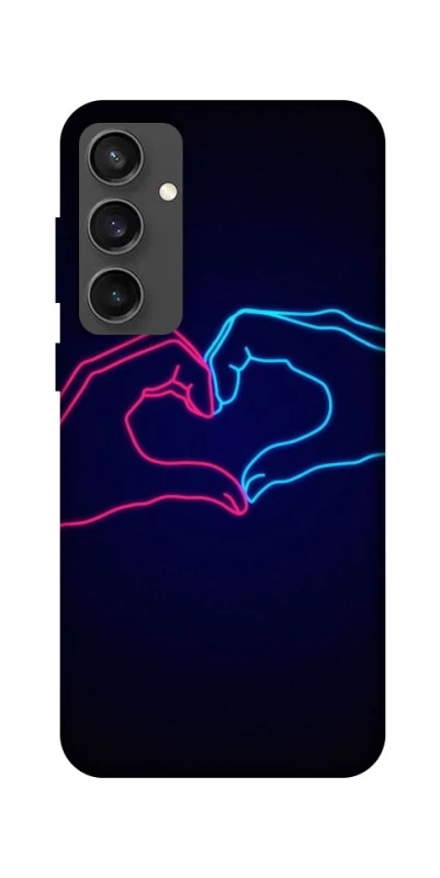 Чехол на Samsung Galaxy S24 FE Neon love фото 1 из 1