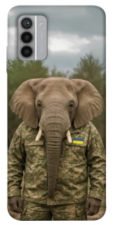 Чехол на Nokia G42 Слон защитник фото 1 из 1