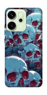 Чехол на Oppo Reno 14 Skulls v2 фото 1 из 1