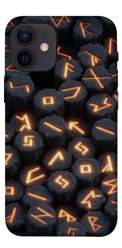 Чехол на Apple iPhone 12 mini (5.4") Огненые руны фото 1 из 1