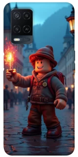 Чохол на Oppo A54 4G Roblox Fire Logo Blue Flames фото 1 з 1