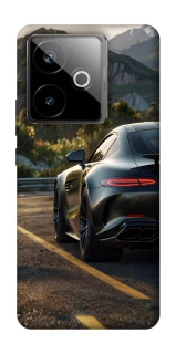 Чехол на Realme GT 7T Car in the mountains фото 1 из 1