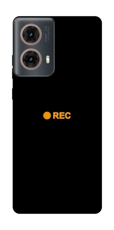 Чехол на Motorola Moto G85 *Rec фото 1 Чехол на Motorola Moto G85 *Rec фото 1 из 1