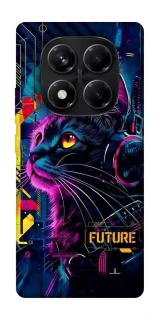 Чехол на Xiaomi Redmi Note 14 Pro 5G Cyber Cat v2 фото 1 из 1