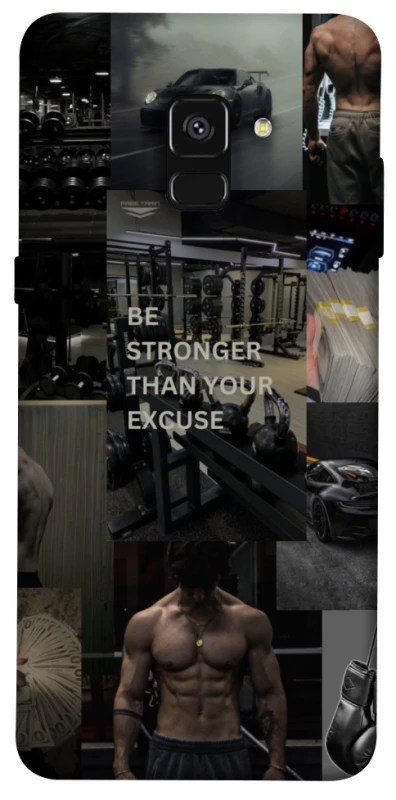 Чохол на Samsung A530 Galaxy A8 (2018) Be stronger фото 1 з 1