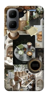 Чохол на Infinix Smart 10 Coffee collage ver.4 фото 1 з 1