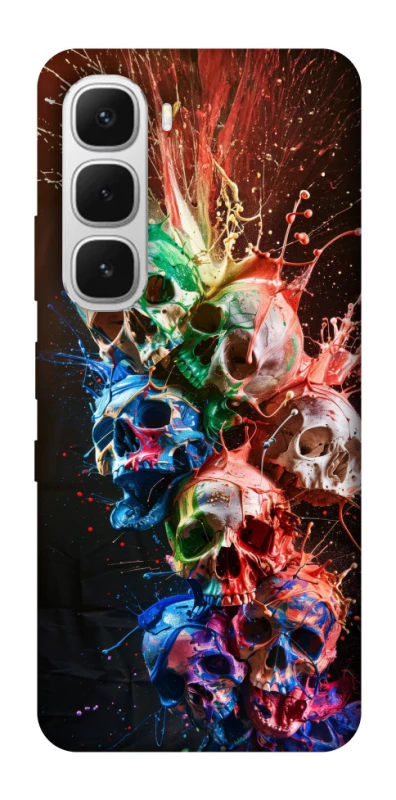 Чохол на Infinix Hot 60i Skulls фото 1 з 1
