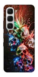 Чохол на Infinix Hot 60i Skulls фото 1 з 1