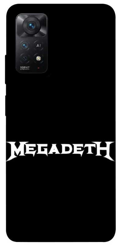 Чохол на Xiaomi Redmi Note 11 Pro 4G/5G Megadeth logo фото 1 з 1