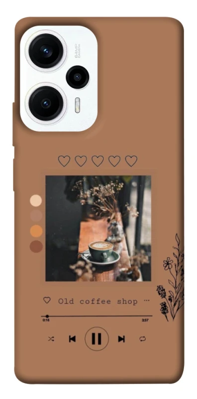Чохол на Xiaomi Poco F5 / Note 12 Turbo Coffee player фото 1 з 1