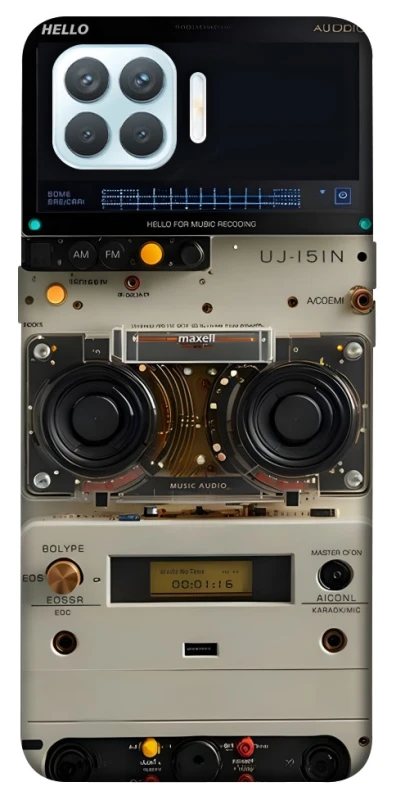 Чохол на Oppo F17 Pro Audio panel фото 1 з 1