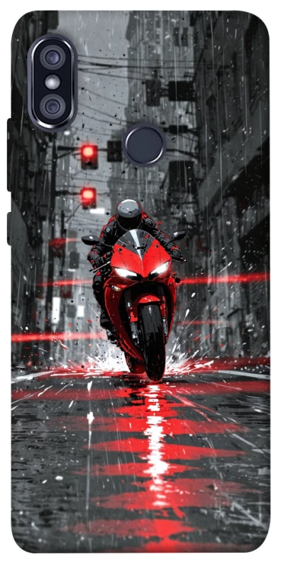 Чехол на Xiaomi Redmi Note 5 Pro / Note 5 (AI Dual Camera) biker фото 1 из 1