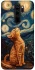 Чохол на Xiaomi Redmi Note 8 Pro van gogh cat фото 1 з 1