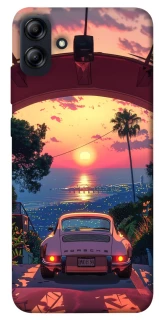 Чехол на Samsung Galaxy A04e Porsche at sunset фото 1 из 1