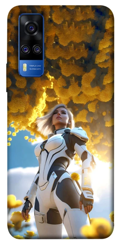 Чохол на Vivo Y51a Cyber space girl ver.3 фото 1 з 1