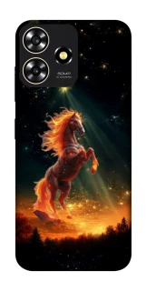 Чехол на ZTE Blade A73 4G Red Fire Horse ver.2 фото 1 из 1