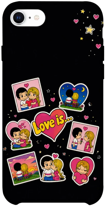Чехол на Apple iPhone SE (2020) Love is фото 1 из 1