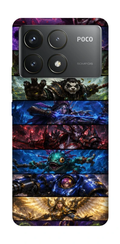 Чохол на Xiaomi Poco F6 Pro Blizzard ver.3 фото 1 з 1