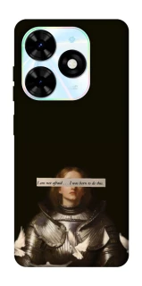 Чехол на TECNO Spark Go 2024 Not afraid фото 1 из 1