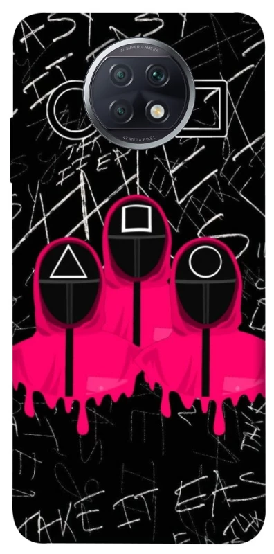 Чехол на Xiaomi Redmi Note 9 5G / Note 9T squid game v4 фото 1 из 1