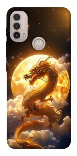 Чохол на Motorola Moto E40 Golden Dragon фото 1 з 1