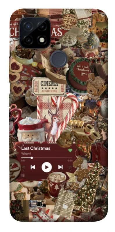 Чехол на Realme C12 Christmas spirit ver.4 фото 1 из 1